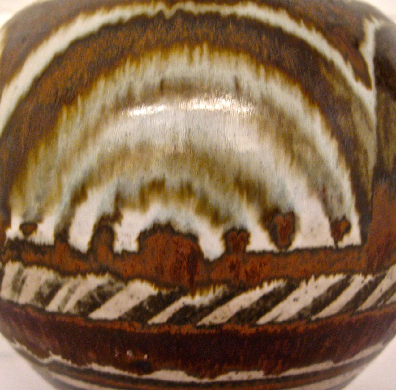 French Art Deco Inspired Luis Mendez Studio Pottery Lamp