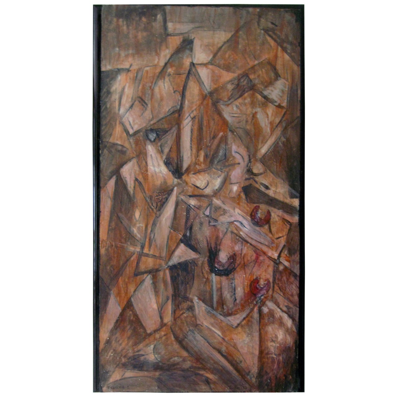 "Fracture 1" Cubist Painting