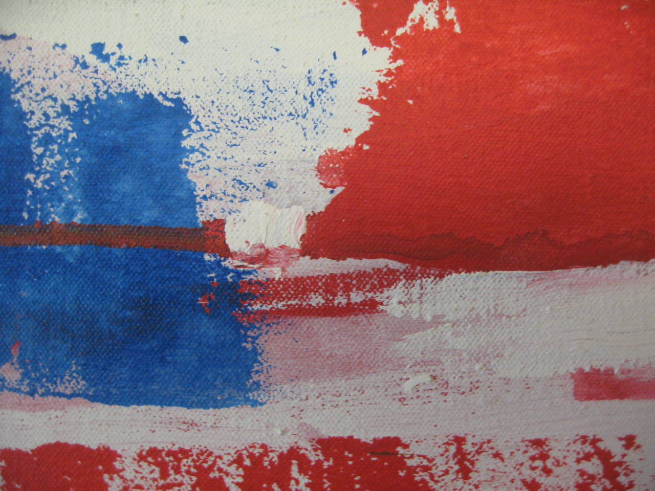 Manuel Garcia-Rey Abstract Expressionist Painting In Excellent Condition In Garnerville, NY