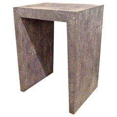 Shagreen Side Table