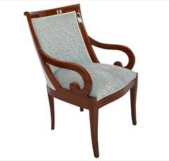 Set of Eight Custom Regency Dining Chairs, by Tony Ingrao
