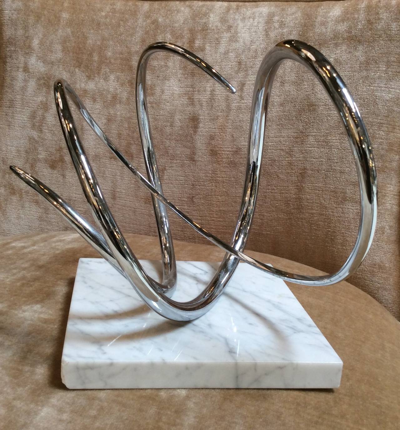 Abstract Modern Sculpture, Signed by listed Artist Joseph Domareki For Sale 2