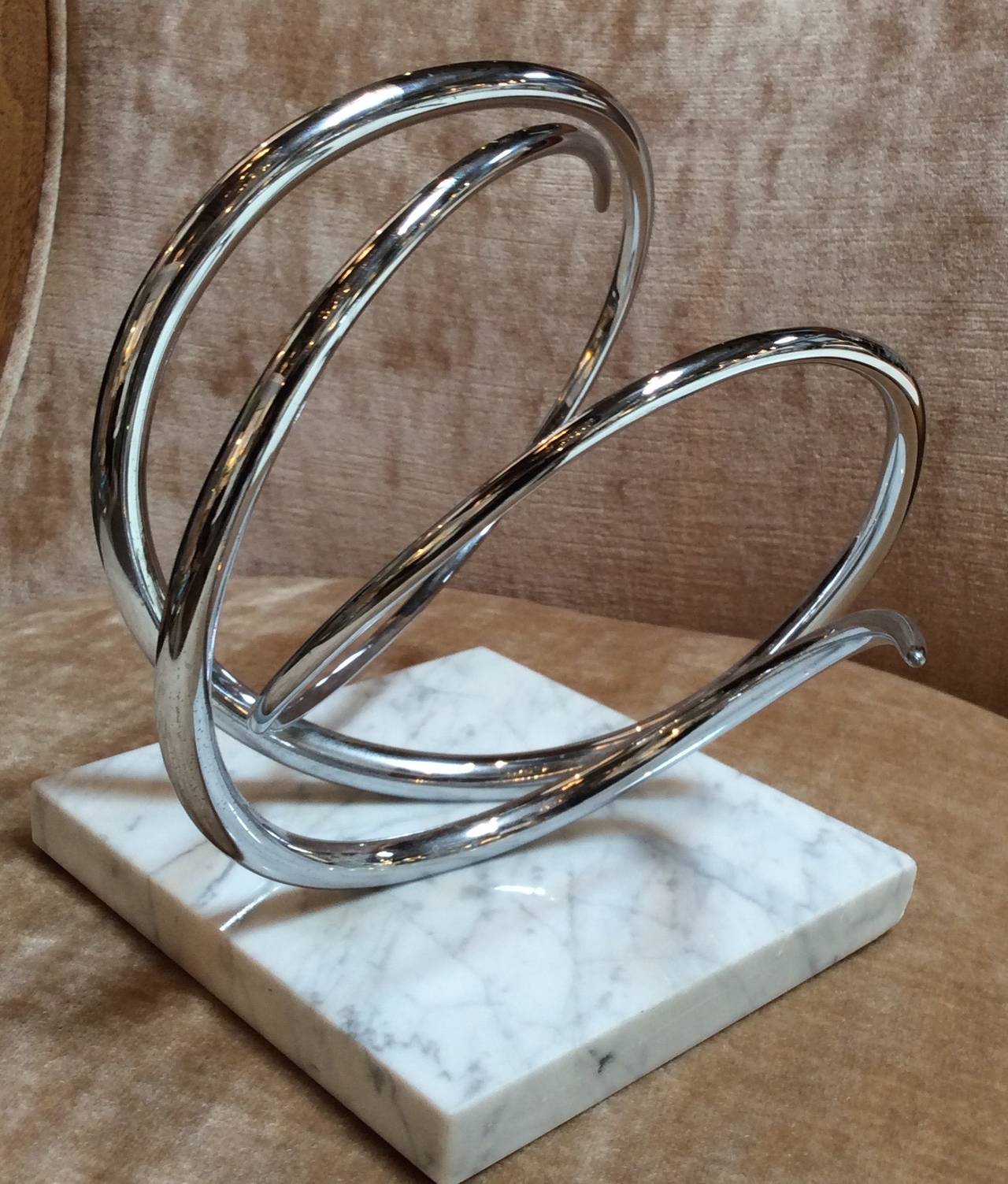 20th Century Abstract Modern Sculpture, Signed by listed Artist Joseph Domareki For Sale