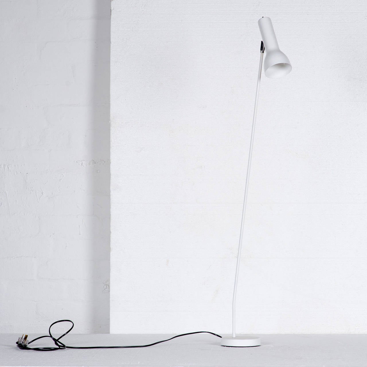 Pair of 20th Century White Dutch Floor Lamps