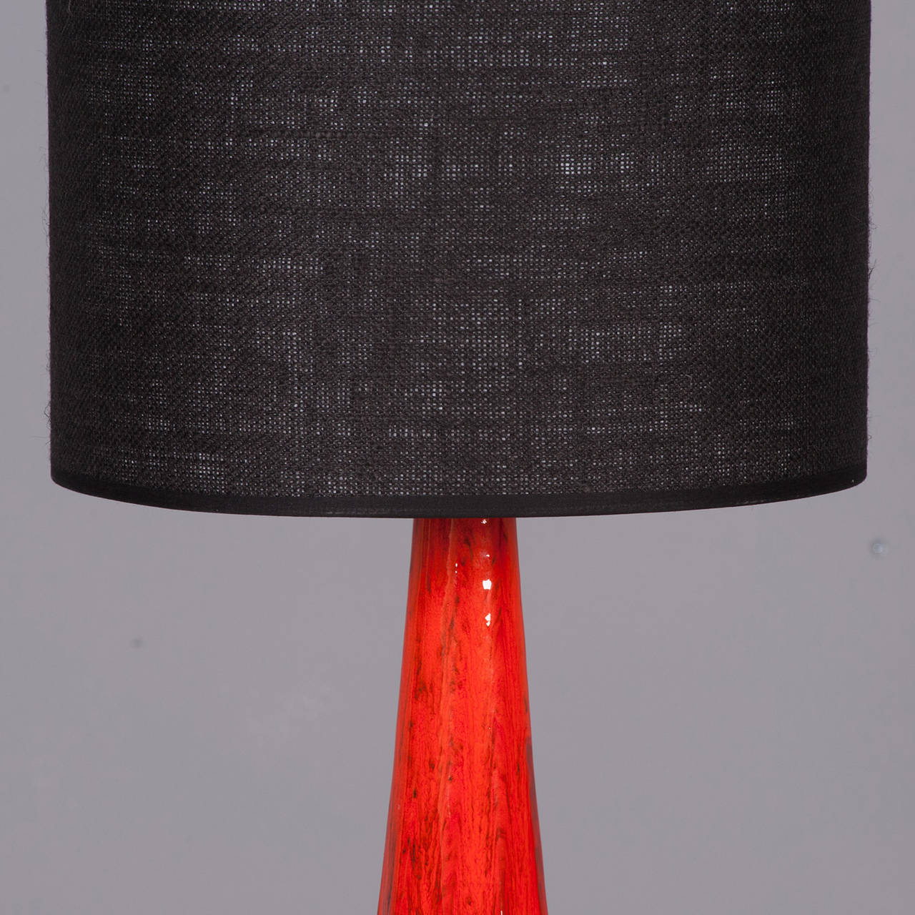 Danish Ceramic Lamp, 1960s