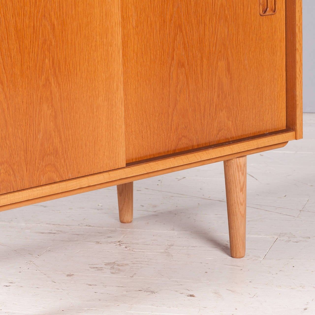 Mid-20th Century Danish Small Sideboard in Oak, 1970s For Sale