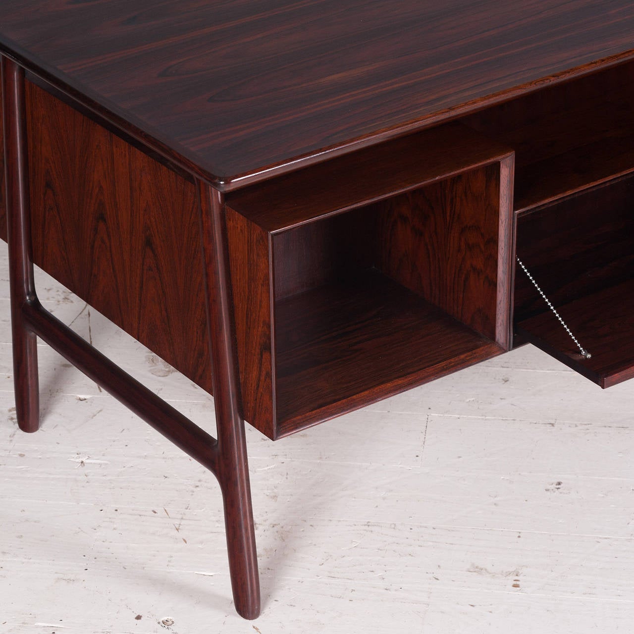 Mid-20th Century Danish Desk in Rosewood by Gunni Omann, 1960s