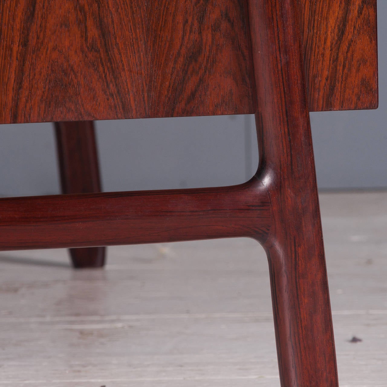 Danish Desk in Rosewood by Gunni Omann, 1960s 2