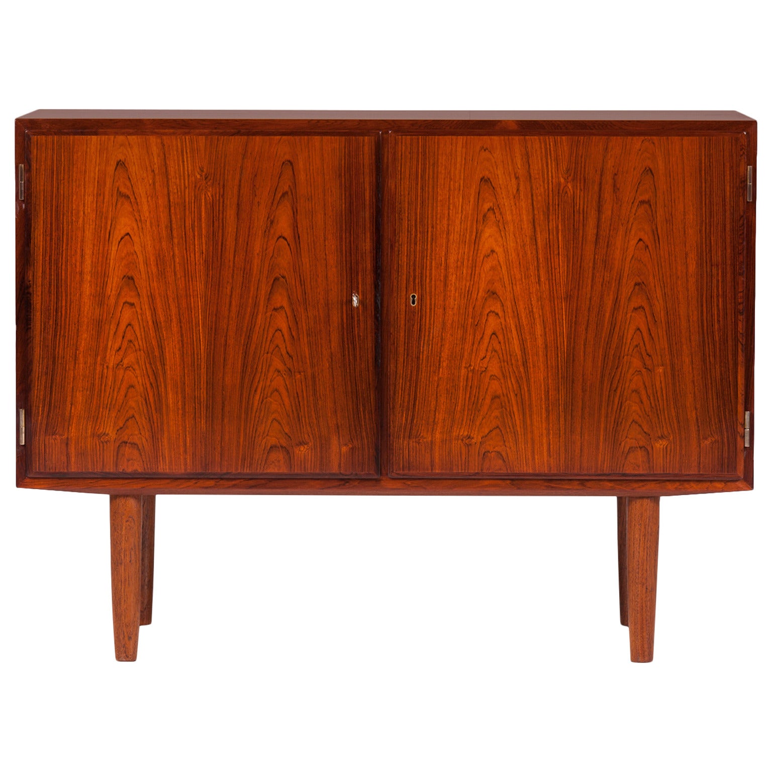 Danish Small Sideboard in Rosewood, 1960s For Sale