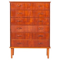 Retro Danish Chest of Drawers in Teak, 1960s