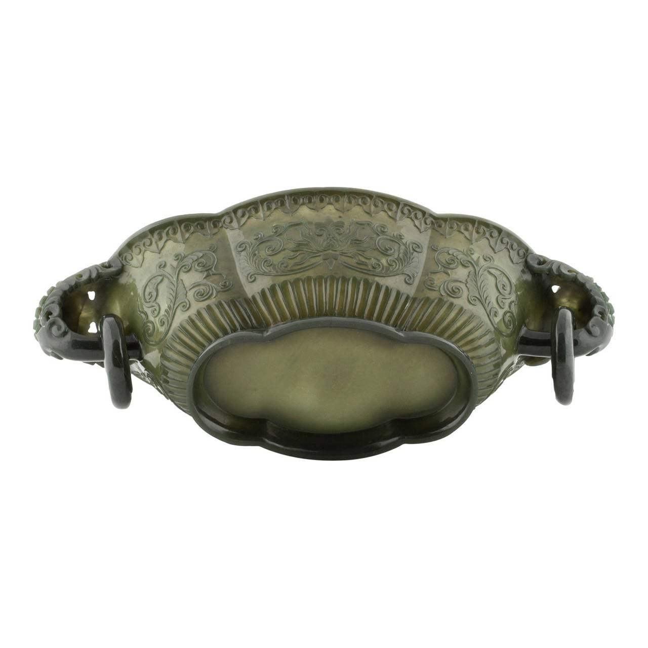 antique jade bowl