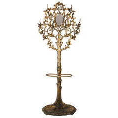 Antique American Tree Hall Stand, 1858