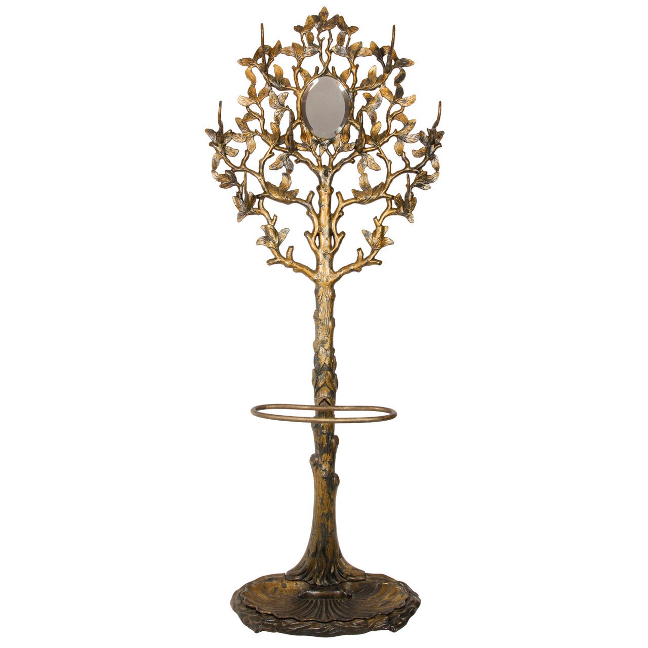 American Tree Hall Stand, 1858 For Sale