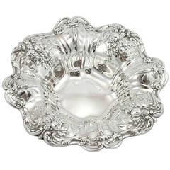 Mid-20th Century 'Francis I' Repoussé Sterling Silver Fruit Bowl