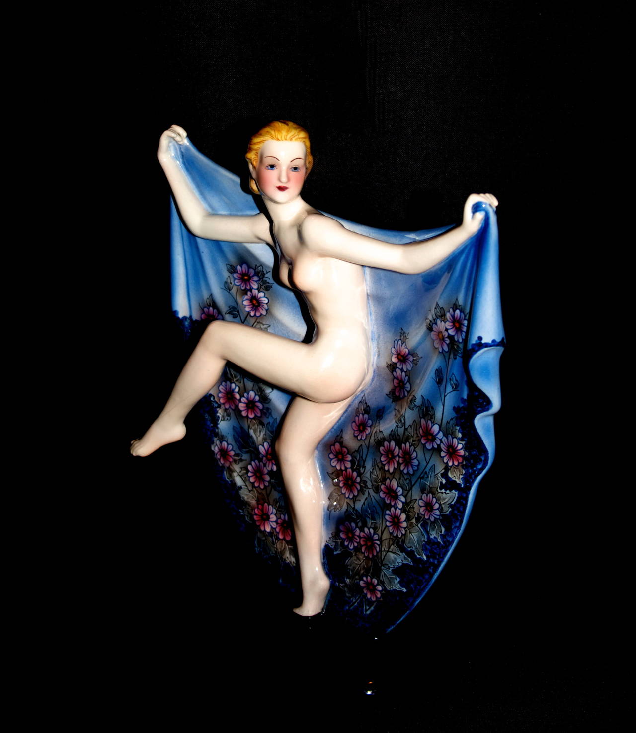 Austrian Stunning Dancer by Josef Lorenzl Goldscheider or Keramos, Austria For Sale