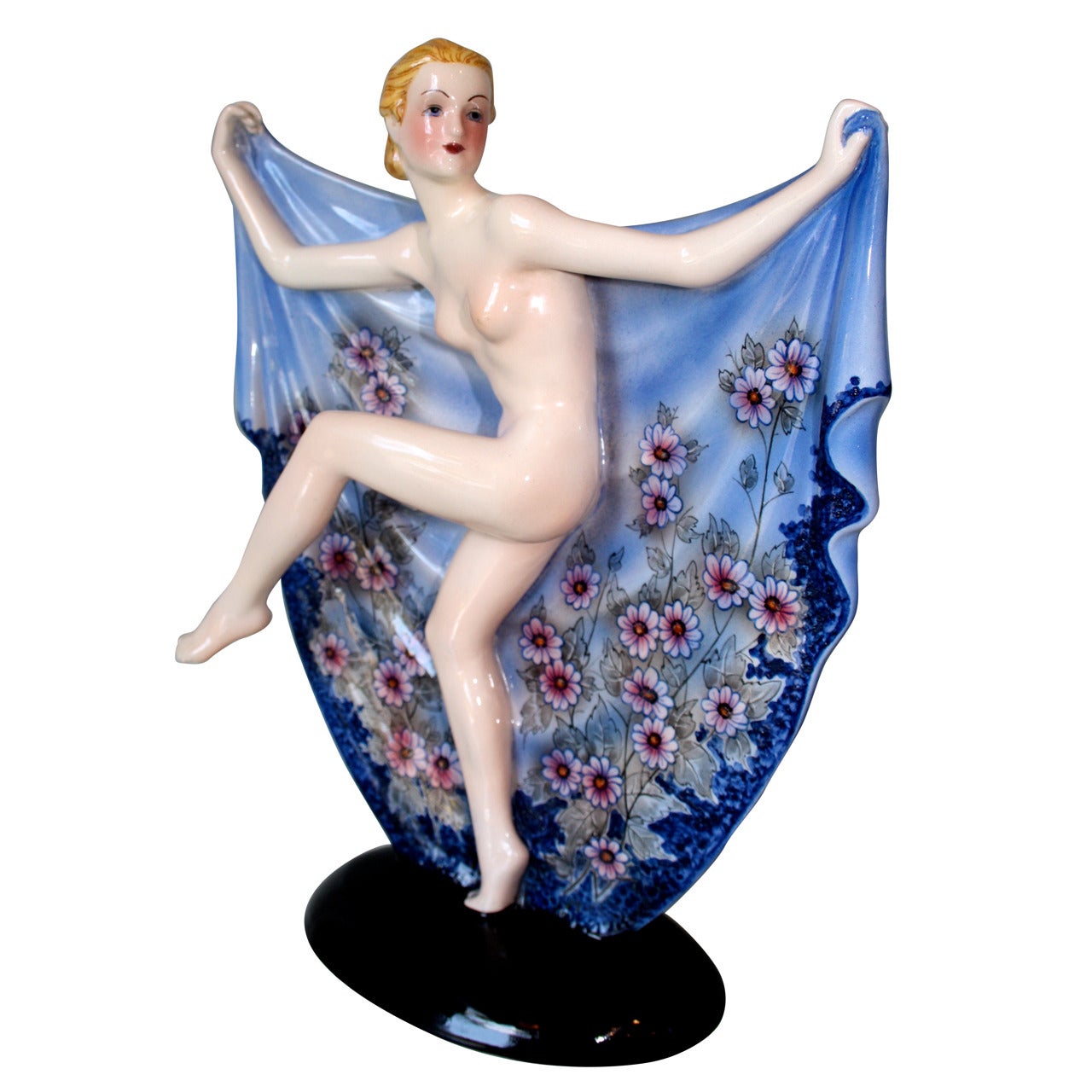 Stunning Dancer by Josef Lorenzl Goldscheider or Keramos, Austria For Sale