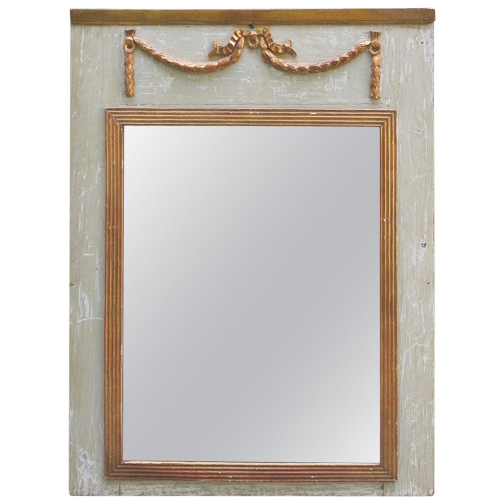 19th Century Directoire Trumeau Mirror