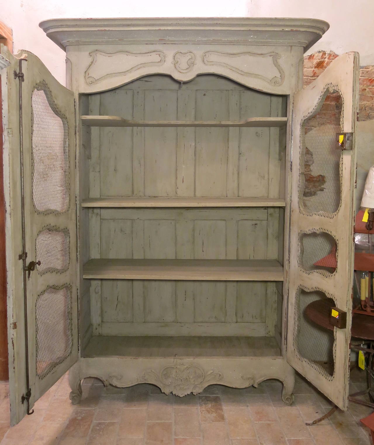 French 18th Century Regence - Louis XV Bibliotheque Wardrobe For Sale