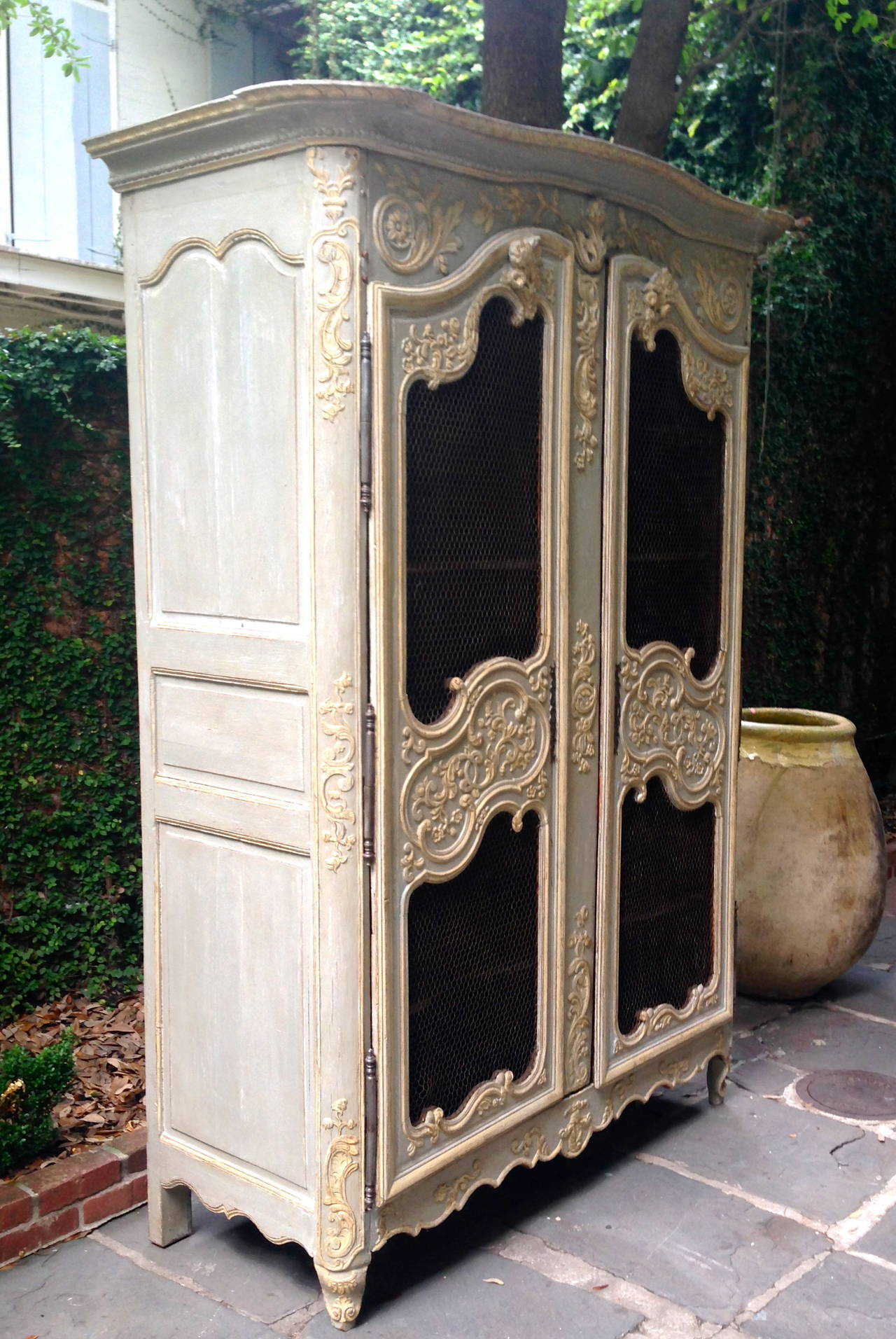 18th Century Period Regence Walnut Biblioteque