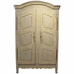 18th Century Louis XV Walnut Armoire