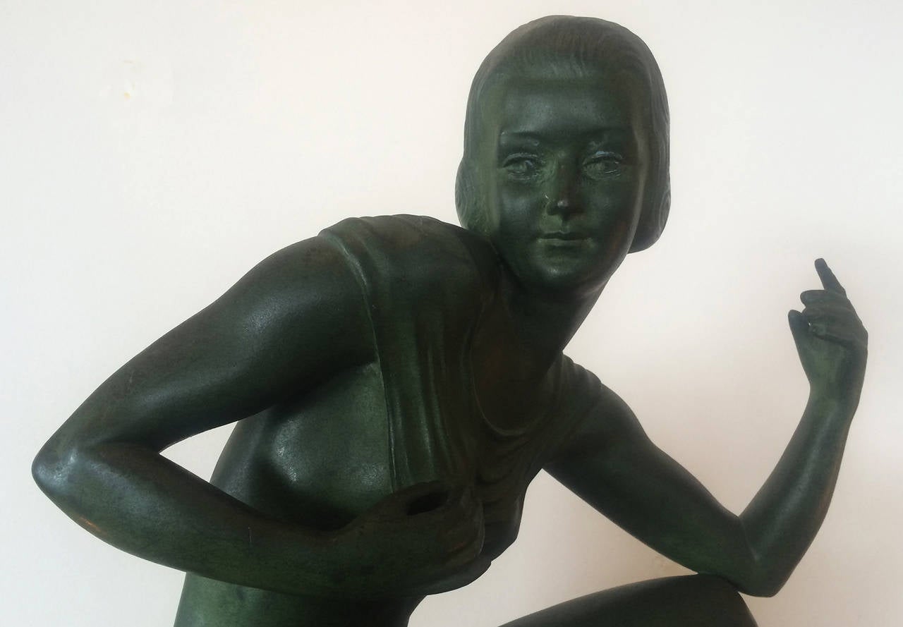 bronze nude statue