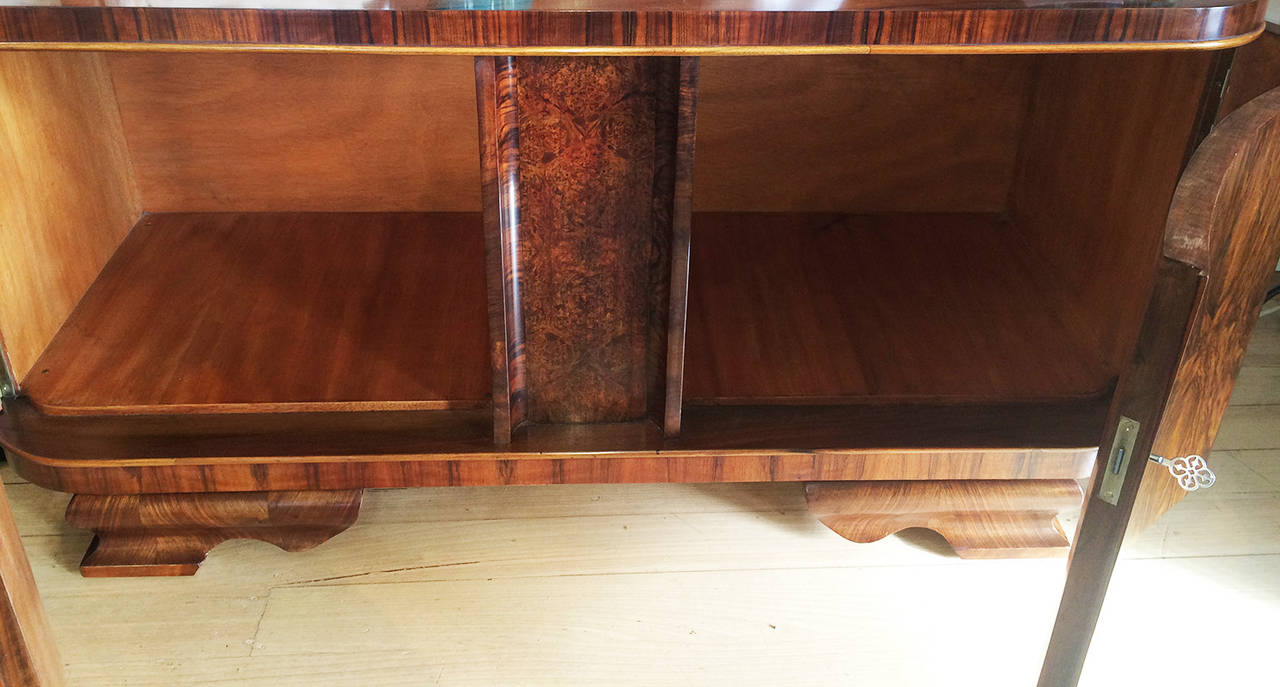 Art Deco German Modernist Sideboard Display Cabinet