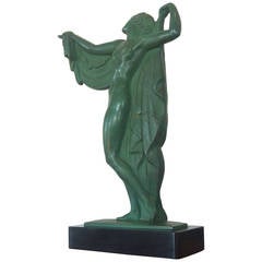 Art Deco Bronze by Pierre LeFaguays, Signed Fayral