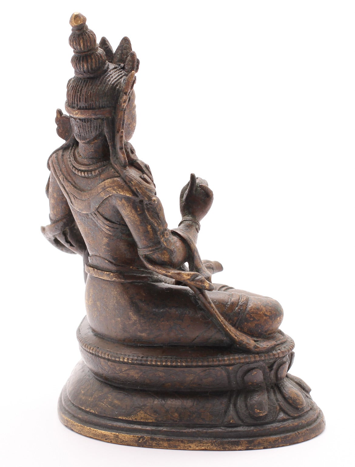 Bronze Vajradhatu Bodhisattva, Sino- Tibet, 18th century