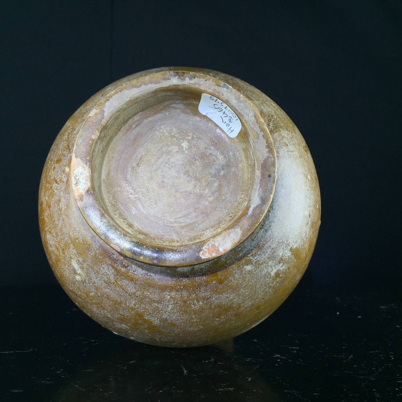 18th Century and Earlier Chinese amber glaze Hu, Eastern Han Dynasty 25-221 AD