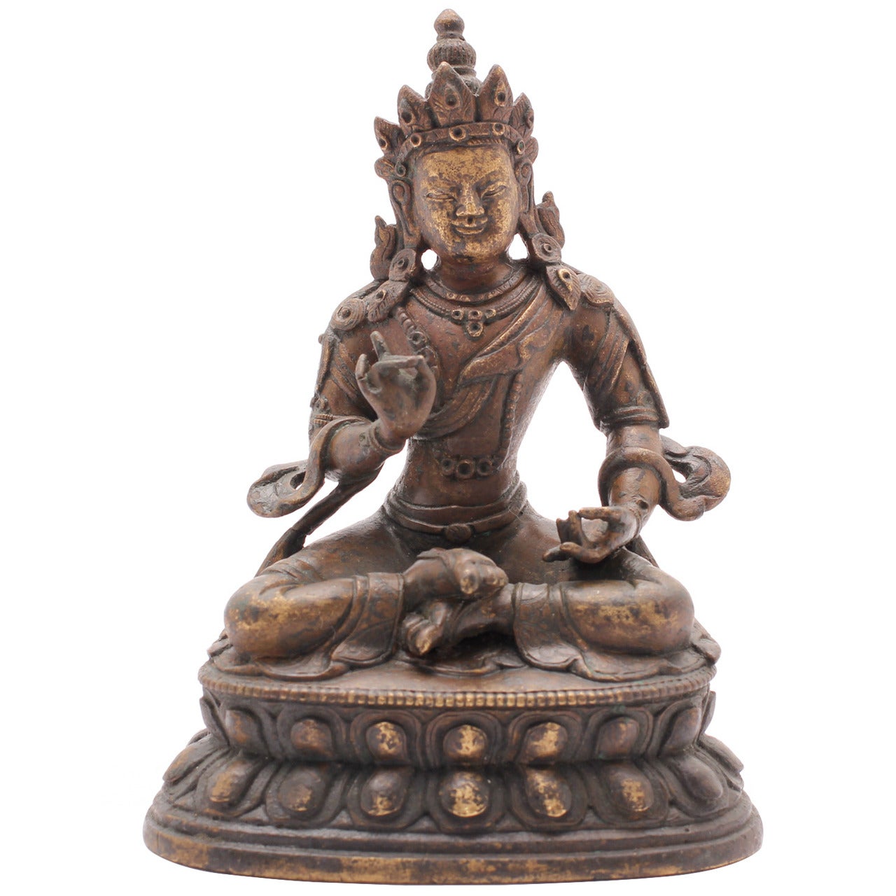 Bronze Vajradhatu Bodhisattva Sculpture, Sino Tibet, 18th century