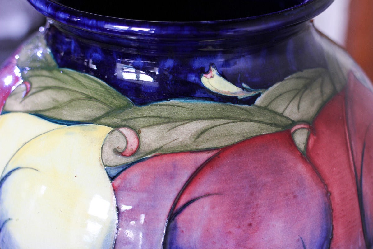 Pottery Large Moorcroft Vase, Exhibition Piece, Signed and Dated, 1927