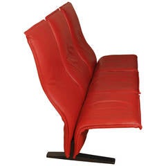 Rare Concorde Settee by Pierre Paulin for Artifort