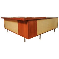 L-Shape Desk in the Style of George Nelson
