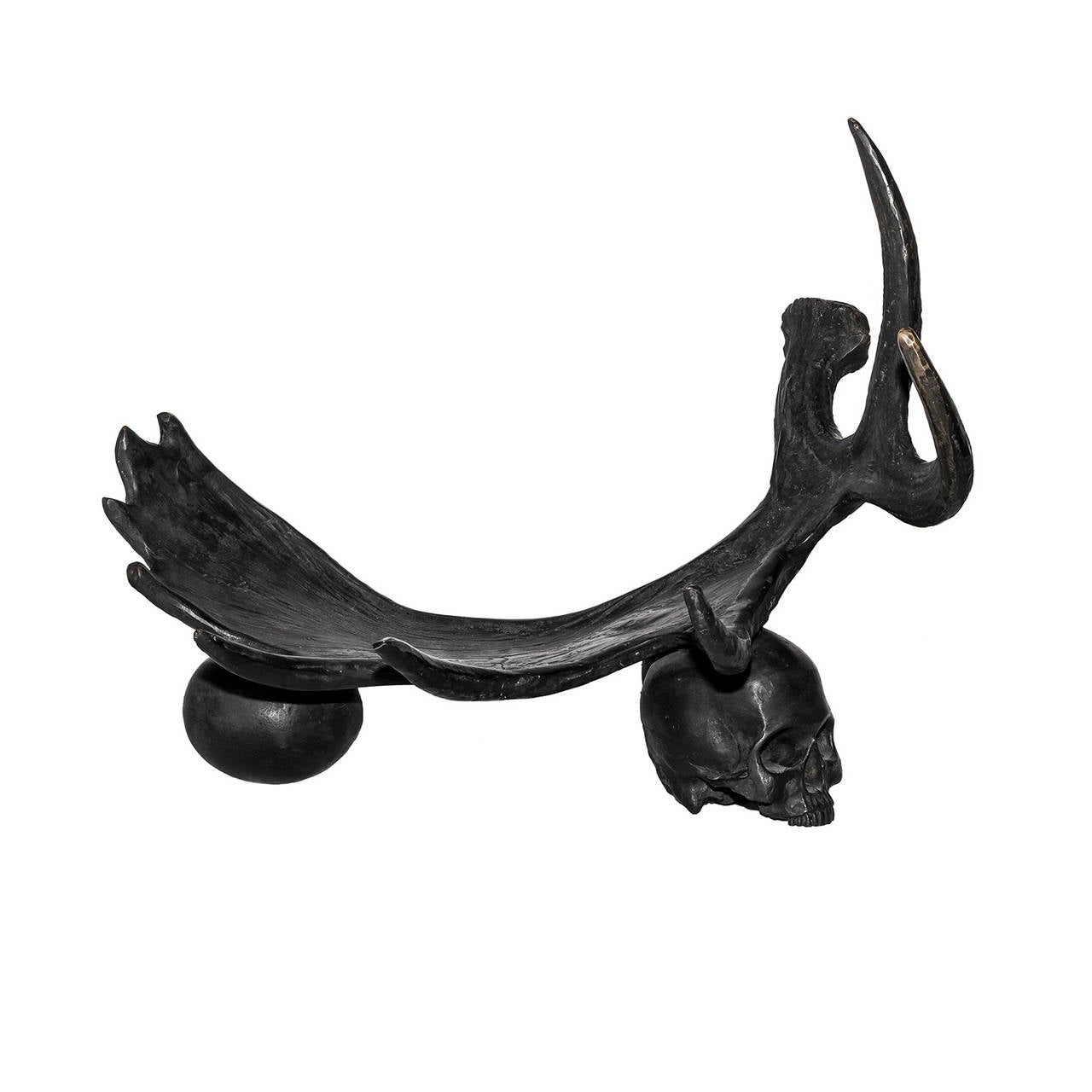 French Antler Coupe Sculpture by Rick Owens For Sale