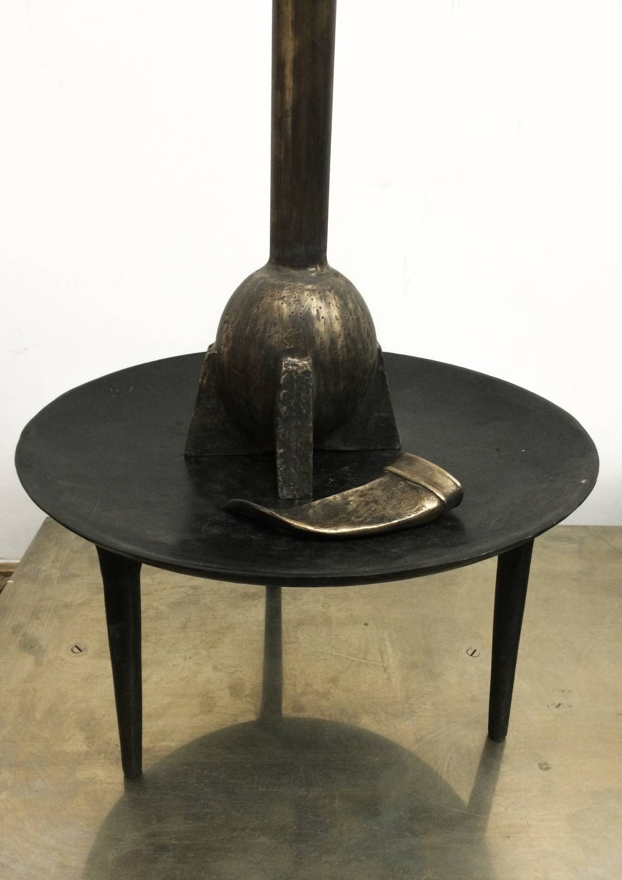 Contemporary Swan Neck Vase by Rick Owens For Sale