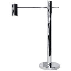 Retro Chrome Desk Lamp by Lightolier