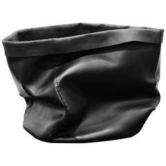Leather Corbielle or Basket from Rick Owens Home Collection
