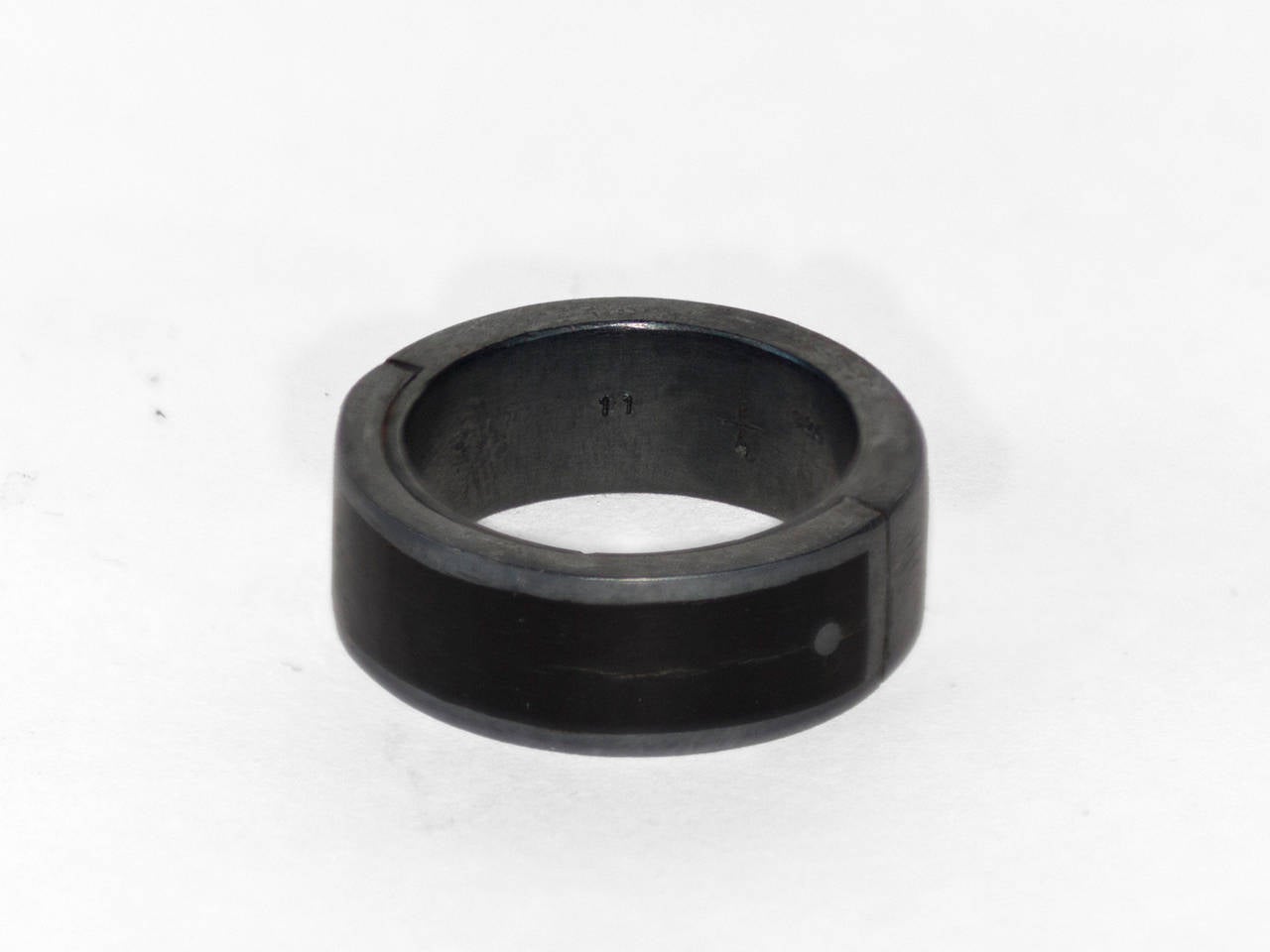 Sistema Ring by P/4 in black sterling. 

Size: 11