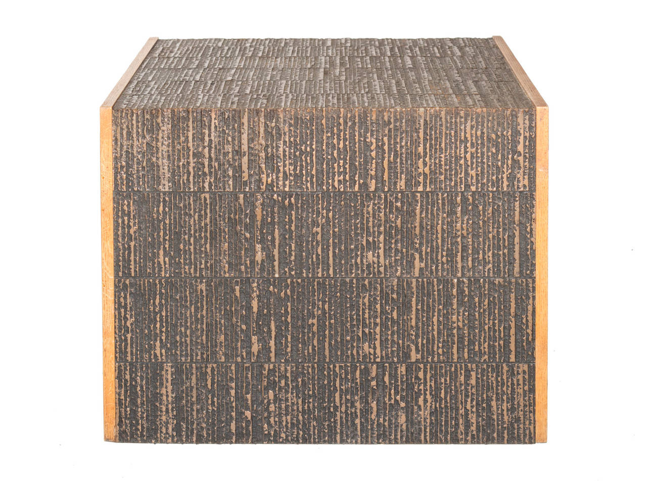 Brutalist Coffee Table in manner of Paul Evans