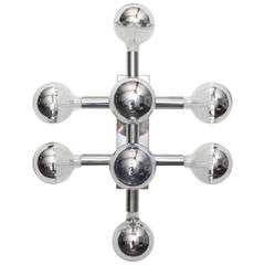 Vintage Chrome Wall Light 11