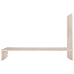 Minimal Bench by Lukas Machnik in Natural/Ivory