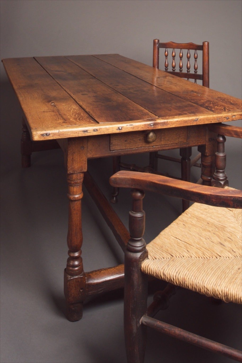 18th Century English Oak Farmhouse Table