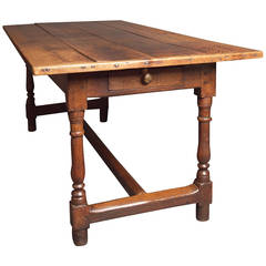 18th Century English Oak Farmhouse Table