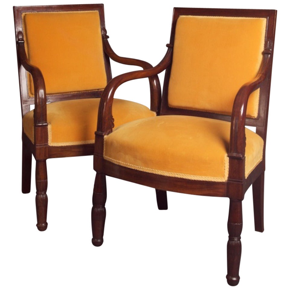 Fauteuils Empire du XIXe siècle en vente