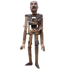 Late 18th to Early 19th Century Marionette Figure