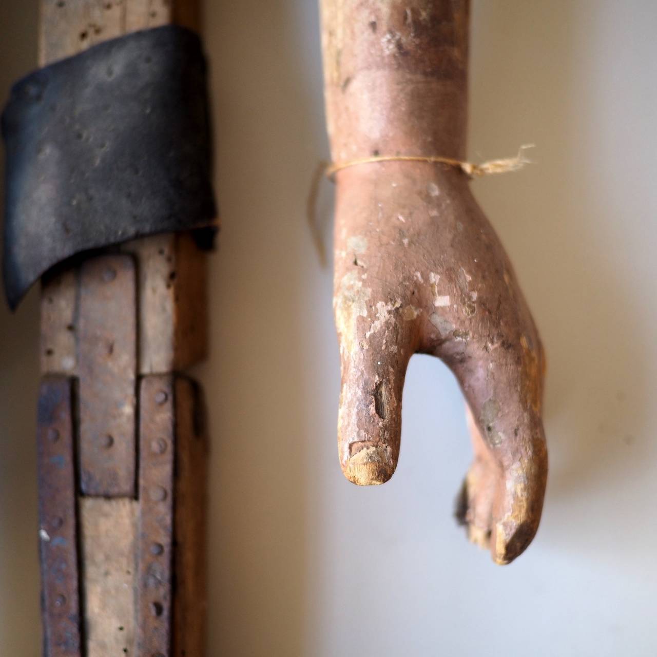 European Late 18th to Early 19th Century Marionette Figure For Sale