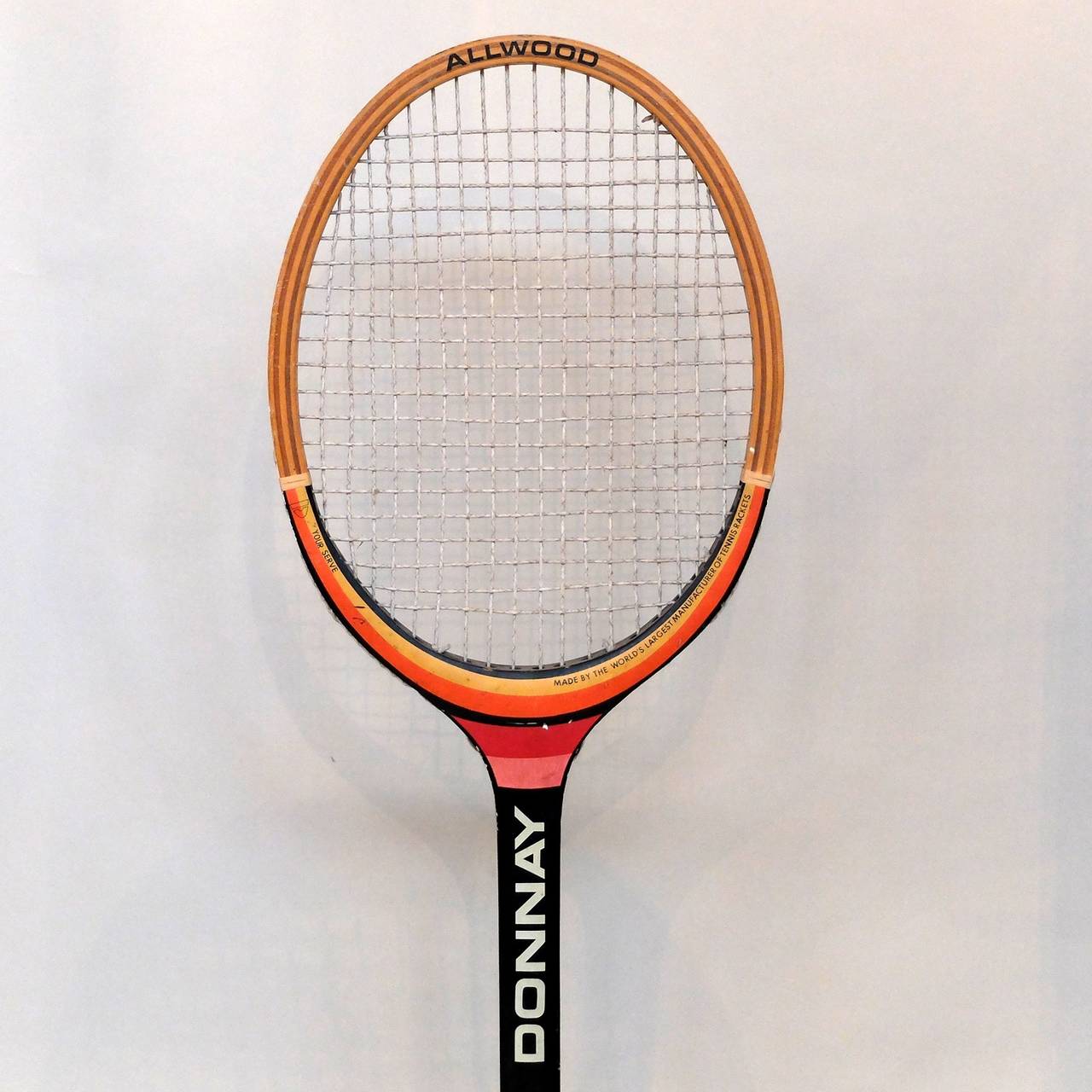 North American Giant Shop Display Tennis Racquet
