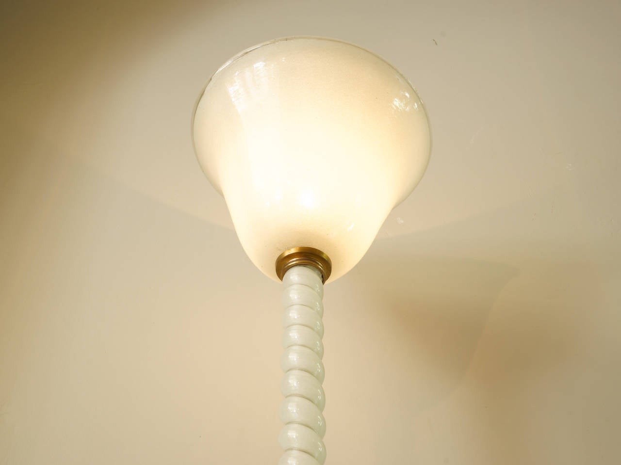 Venini 'Pulegoso' Floor Lamp, circa 1930 In Excellent Condition For Sale In Cremorne/Richmond, Victoria