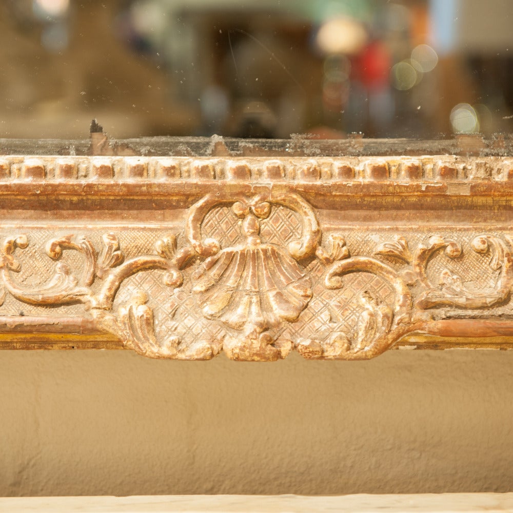 Regence LXVI French Arched Top Mirror, circa 1730