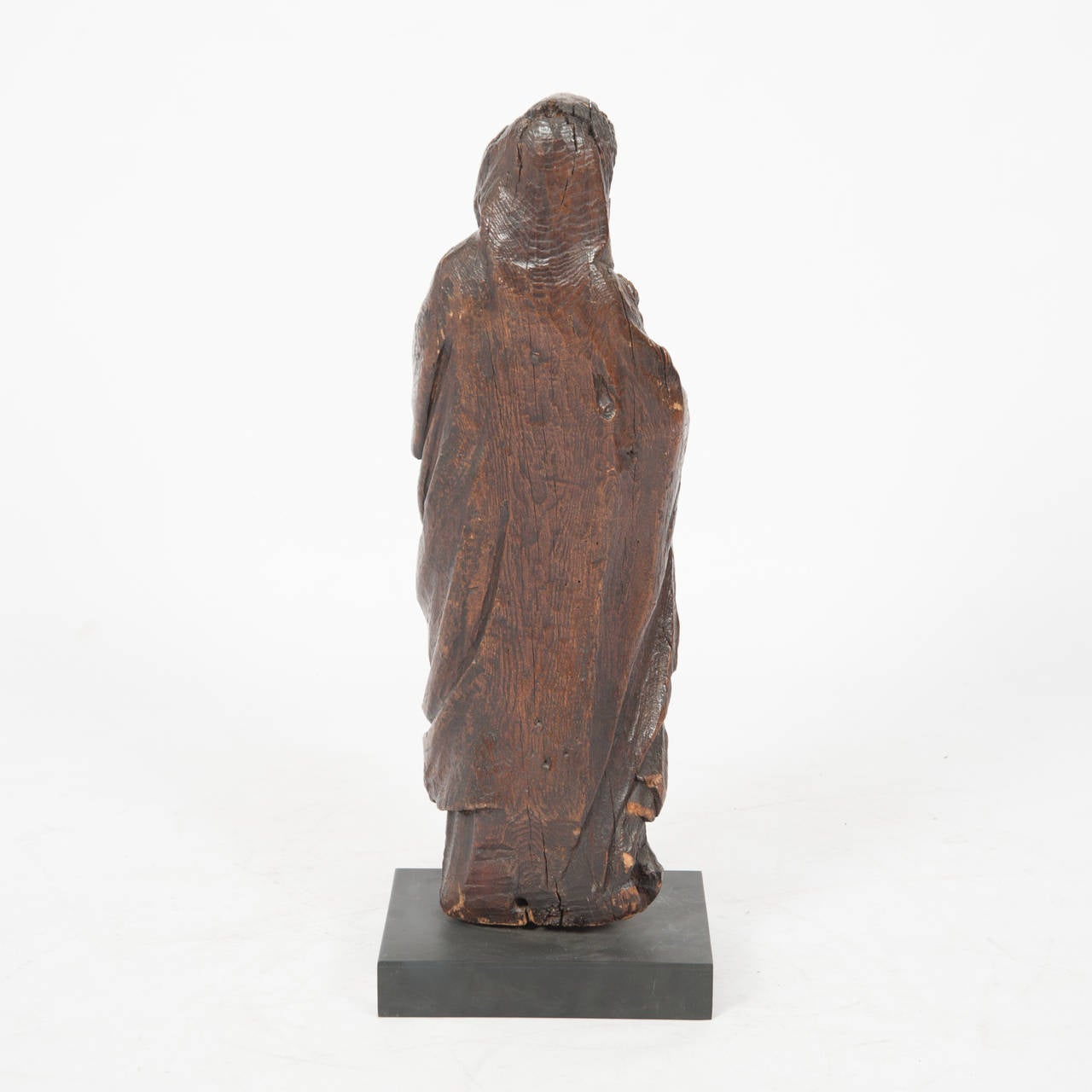 18th Century and Earlier Italian 17th Century Carving of Madonna and Child Sculpture For Sale